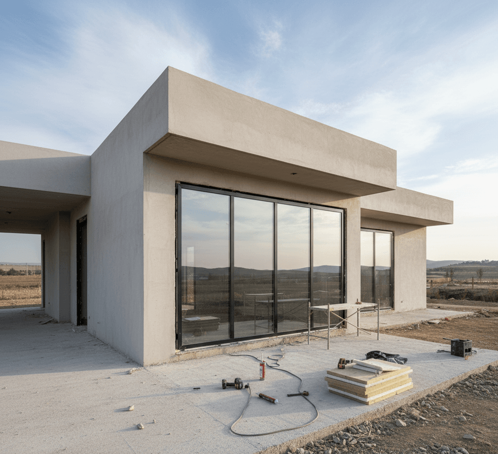 Modern Villa Pencere Montajı